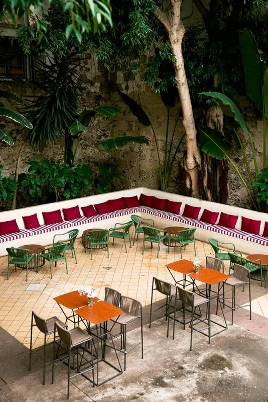 La terraza de Alboroto Las Palmas